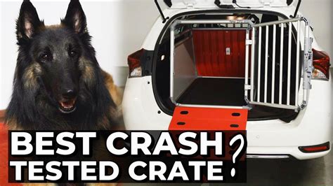 soft dog crate crash test|best dog car seat crate.